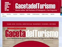 Tablet Screenshot of gaceta3.com